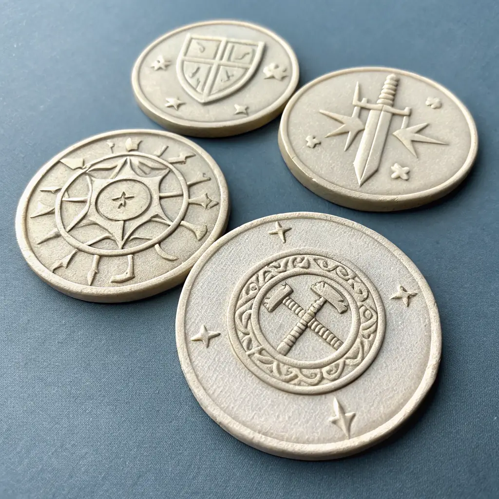 Marcadores de Queda de Vida - Enchanted Tokens