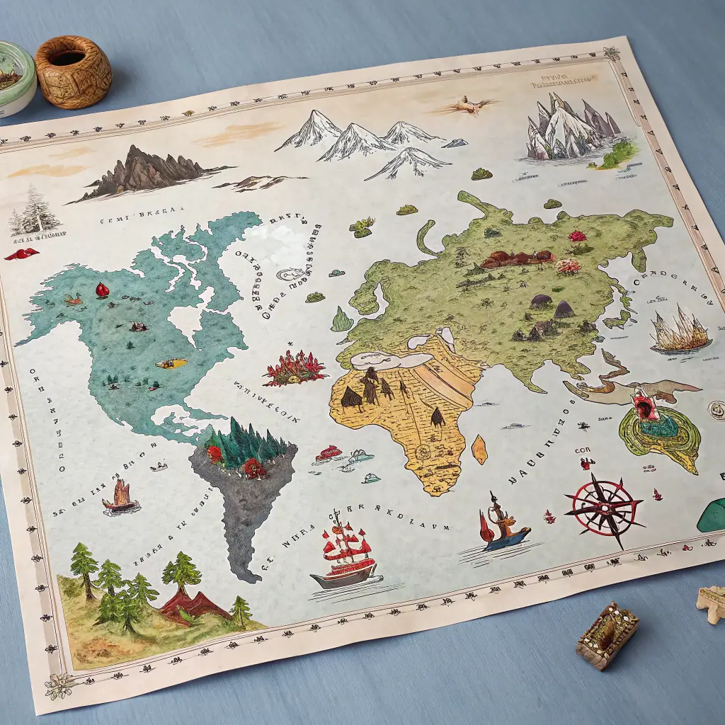Mapa de Aventura - Forgotten Realms